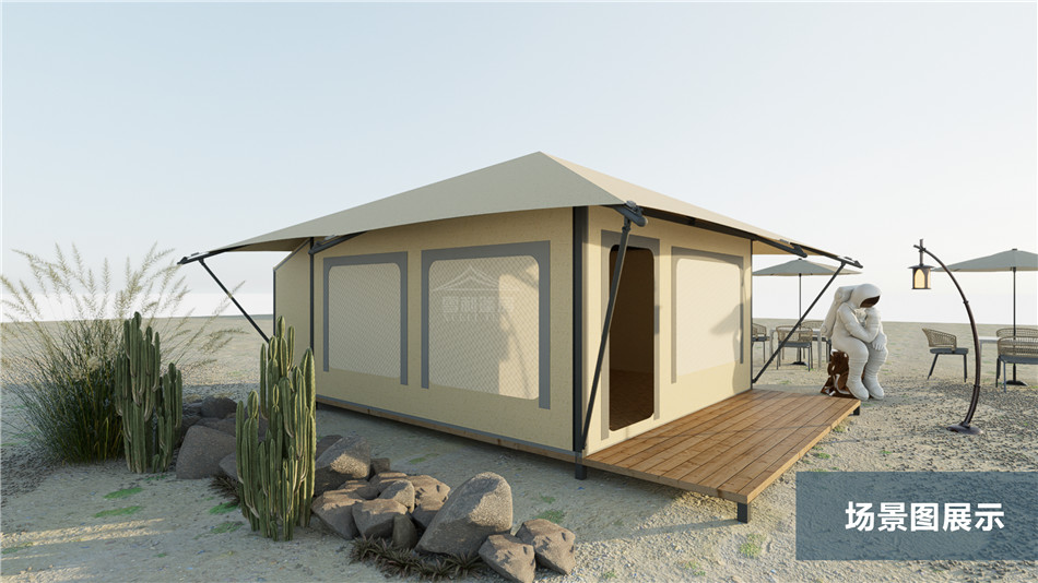 隐于林间的移动行宫｜登封市星空酒店帐篷重塑荒野栖居美学